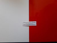 Duo-karton kaarten wit/rood ( glans ) - Klik op de afbeelding om het venster te sluiten